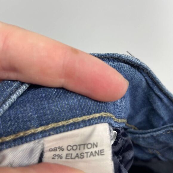 Zara Man Medium Wash Straight Leg Blue Denim Jeans Mens 30 - Picture 4 of 4